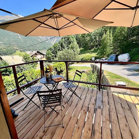 Charmante Maison De Montagne Briançon Exteriör bild